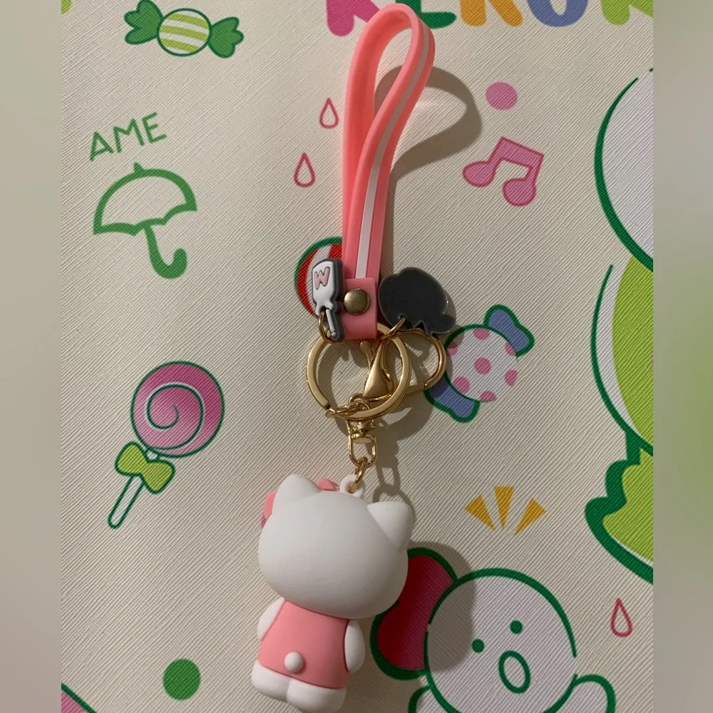 Hello Kitty Pink Keychain - Picture 2 of 16